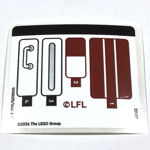 Visuel indicatif Rebrickable de Feuille d’autocollants pour le set 75378-1 (Sticker Sheet for Set 75378-1)