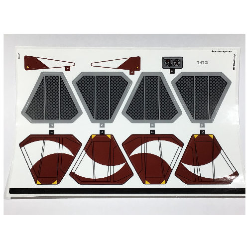 Visuel indicatif Rebrickable de Feuille d’autocollants pour le set 75401-1 (Sticker Sheet for Set 75401-1)