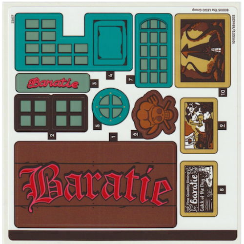 Visuel indicatif Rebrickable de Feuille d'autocollant 1 pour coffret 75640-1 (Sticker Sheet 1 for Set 75640-1)