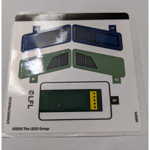 Visuel indicatif Rebrickable de Feuille d’autocollants pour le set 75433-1 (Sticker Sheet for Set 75433-1)
