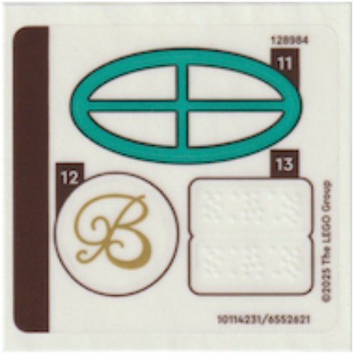 Visuel indicatif Rebrickable de Feuille d'autocollant 2 pour coffret 75640-1 (Sticker Sheet 2 for Set 75640-1)