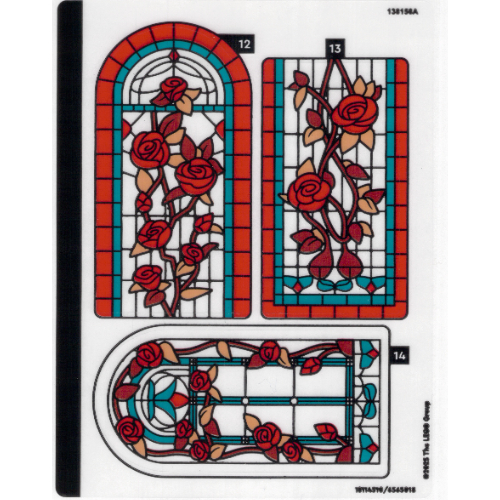 Visuel indicatif Rebrickable de Feuille d'autocollant 2 pour coffret 76786-1 (Sticker Sheet 2 for Set 76786-1)