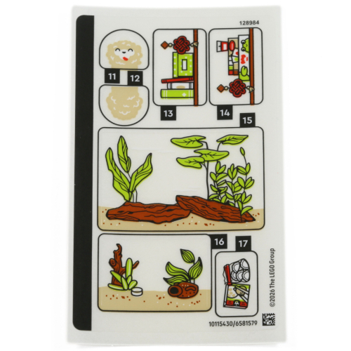 Visuel indicatif Rebrickable de Feuille d'autocollant 2 pour coffret 42687-1 (Sticker Sheet 2 for Set 42687-1)