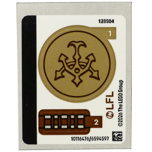 Visuel indicatif Rebrickable de Feuille d’autocollants pour le set 75451-1 (Sticker Sheet for Set 75451-1)
