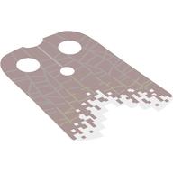 Feuille pour 71050-5, cape rouge avec circuit imprimé jaune (Foil Sheet for 71050-5, Red Cape with Yellow Circuitry Print)