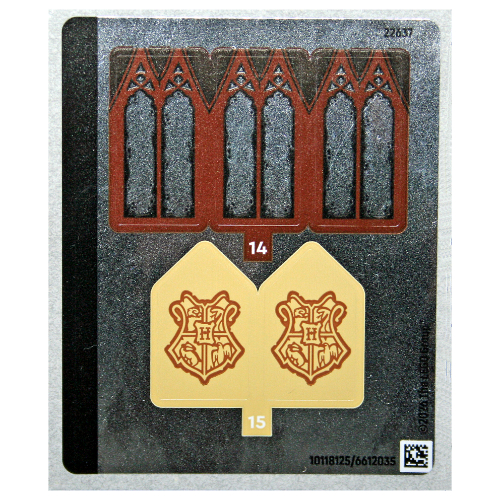 Visuel indicatif Rebrickable de Feuille d'autocollant 1 pour coffret 76478-1 (Sticker Sheet 1 for Set 76478-1)