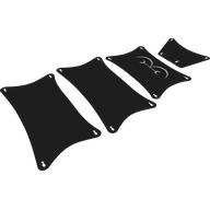 Visuel indicatif Rebrickable de Feuille pour coffret 75646-1, grandes voiles (Sheet for Set 75646-1, Large Sails)