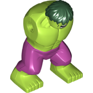 Corps géant, Hulk avec magenta pantalon motif imprimé (Body Giant, Hulk with Magenta Pants Print)