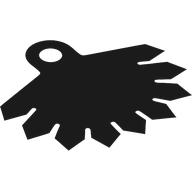 Cape, 1 Trou, 9 Points, Noir Retour imprimé (Neckwear Cape, 1 Hole, 9 Points, Black Back Print)