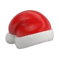 Chapeau de Père Noël avec motif imprimé rouge haut (Santa Hat with Red Top Print)