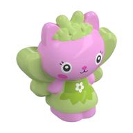 Visuel indicatif Rebrickable de Créature, chaton fée avec robe vert jaunâtre, ailes, motif imprimé couronne (Fée fée) (Creature, Fairy Kitten with Yellowish Green Dress, Wings, Crown Print (Kitty Fairy))