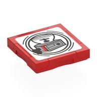 Visuel indicatif Rebrickable de Carreau spécial 2 x 2 avec étiquette intelligente avec modèle imprimé distributeur de boissons (Tile Special 2 x 2 with SMART Tag with Beverage Dispenser Print)