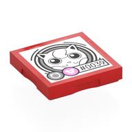 Visuel indicatif Rebrickable de Tuile Spécial 2 x 2 avec SMART Tag avec '#0039' Jigglypuff motif imprimé (Tile Special 2 x 2 with SMART Tag with '#0039' Jigglypuff Print)