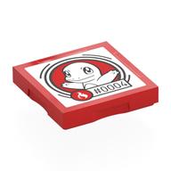 Visuel indicatif Rebrickable de Tuile Spécial 2 x 2 avec SMART Tag avec '#0004' Charmander motif imprimé (Tile Special 2 x 2 with SMART Tag with '#0004' Charmander Print)