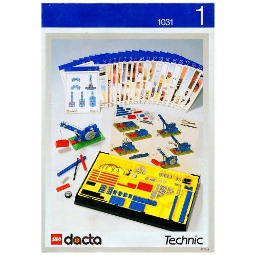 Livret d'activité 1 - pièces plateau carte organisateur - coffret 1030 (Activity Booklet 1 - Parts Tray Organizer Card - Set 1030)