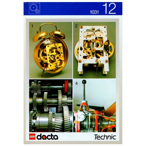 Carnet d'activités 12 - Engrenage avancé - coffret 1030 (Activity Booklet 12 - Advanced Gearing - Set 1030)