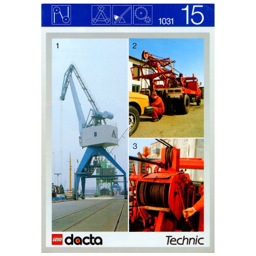 Carnet d'activités 15 - Grues - coffret 1030 (Activity Booklet 15 - Cranes - Set 1030)