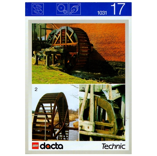Carnet d'activités 17 - Roues à eau - coffret 1030 (Activity Booklet 17 - Water Wheels - Set 1030)