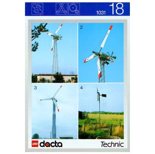 Carnet d'activités 18 - Moulins à vent - coffret 1030 (Activity Booklet 18 - Windmills - Set 1030)