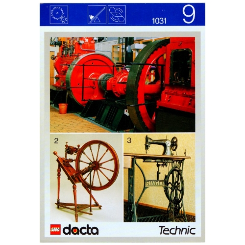Carnet d'activités 9 - Volants moteur - coffret 1030 (Activity Booklet 9 - Flywheels - Set 1030)