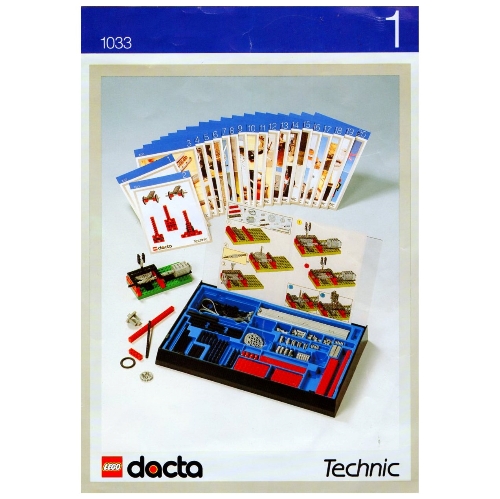 Livret d'activité 1 - pièces plateau carte organisateur - coffret 1032 (Activity Booklet 1 - Parts Tray Organizer Card - Set 1032)