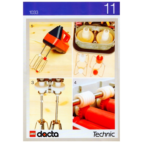 Carnet d'activités 11 - Entraînements à angle droit - coffret 1032 (Activity Booklet 11 - Right Angle Drives - Set 1032)