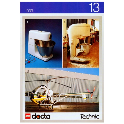 Carnet d'activités 13 - Mélangeurs et hélices - coffret 1032 (Activity Booklet 13 - Mixers & Propellers - Set 1032)