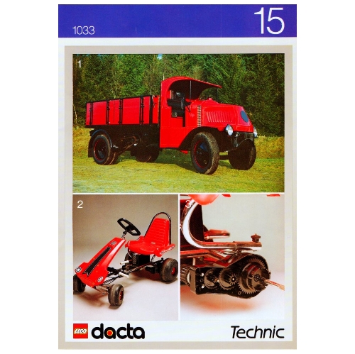 Carnet d'activités 15 - Engrenage vers le bas - coffret 1032 (Activity Booklet 15 - Gearing Down - Set 1032)
