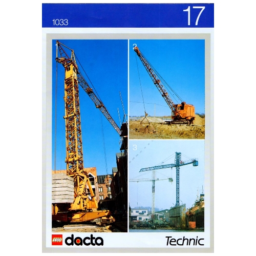 Carnet d'activités 17 - Grues - coffret 1032 (Activity Booklet 17 - Cranes - Set 1032)