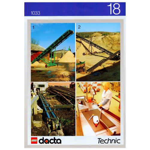 Carnet d'activités 18 - Convoyeurs - coffret 1032 (Activity Booklet 18 - Conveyors - Set 1032)