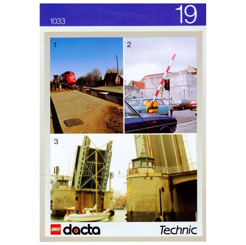 Livret d'activités 19 - ponts-levis et portails - coffret 1032 (Activity Booklet 19 - Drawbridges & Boom Gates - Set 1032)