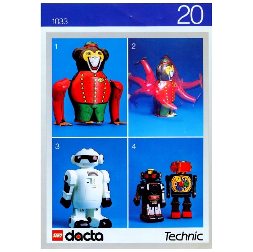 Carnet d'activités 20 - Robots - coffret 1032 (Activity Booklet 20 - Robots - Set 1032)