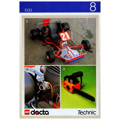 Carnet d'activités 8 - Entraînements en chaîne - coffret 1032 (Activity Booklet 8 - Chain Drives - Set 1032)