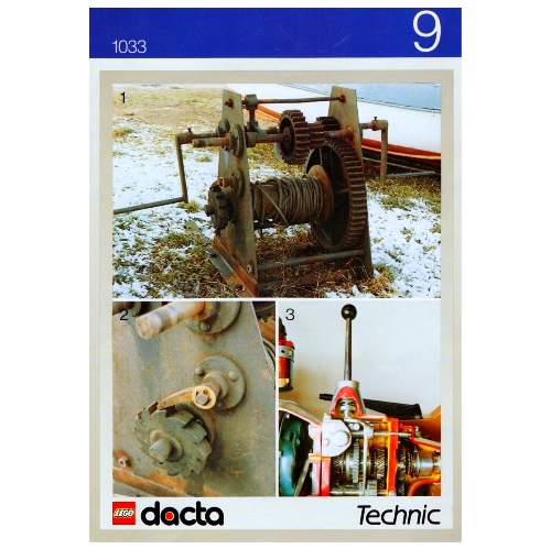 Carnet d'activités 9 - Treuils - coffret 1032 (Activity Booklet 9 - Winches - Set 1032)