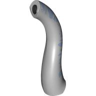 Visuel indicatif Rebrickable de Partie du corps animal, dinosaure, cou de brachiosaure avec des marques bleues de sable motif imprimé (Animal Body Part, Dinosaur, Brachiosaurus Neck with Sand Blue Markings Print)