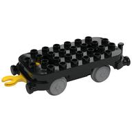 Visuel indicatif Rebrickable de Duplo Train Base 4 x 8 avec roues de train gris clair et crochet mobile jaune (nouvelle version) (Duplo Train Base 4 x 8 with Light Bluish Gray Train Wheels and Yellow Moveable Hook (New Version))