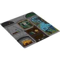 Visuel indicatif Rebrickable de Backdrop, Lenticulaire avec motif imprimé Salle commune Serpentard (Backdrop, Lenticular with Slytherin Common Room Print)