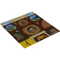 Visuel indicatif Rebrickable de Toile de fond, lenticulaire avec motif imprimé pièce commune Poufsouffle (Backdrop, Lenticular with Hufflepuff Common Room Print)