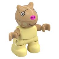 Visuel indicatif Rebrickable de Figurine Duplo Enfant, Lapin avec tête de beige chaud, Nez rose foncé, Lunettes motif imprimé (Duplo Figure Child, Rabbit with Warm Tan Head, Dark Pink Nose, Glasses Print)