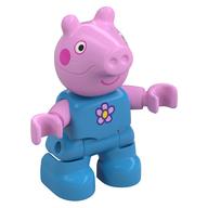 Visuel indicatif Rebrickable de Figurine Duplo Enfant, Cochon aux joues rose foncé, Motif imprimé fleur (George Pig) (Duplo Figure Child, Pig with Dark Pink Cheeks, Flower Print (George Pig))