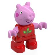 Visuel indicatif Rebrickable de Figurine Duplo enfant, cochon avec joues rose foncé, grand sourire, laisser le motif imprimé (Duplo Figure Child, Pig with Dark Pink Cheeks, Big Smile, Leave Print)