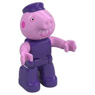 Visuel indicatif Rebrickable de Figurine Duplo, cochon avec chapeau violet foncé (Duplo Figure, Pig with Hat Dark Purple)