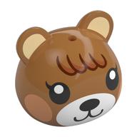 Tête de minifigurine Érable spécial (Minifig Head Special Maple)