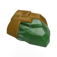 Visuel indicatif Rebrickable de Pierre, bijou en perle or titulaire motif (Rock, Jewel in Pearl Gold Holder Pattern)
