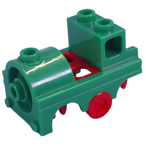 Minifigurine accessoire de taille, Train avec Roue Rouge (Minifig Hipwear, Train with Red Wheel)