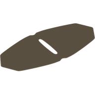 Poncho de cou, trou grand, trou ovale, flou sur un côté (Neckwear Poncho, Wide Hole, Oval Hole, Fuzzy on One Side)