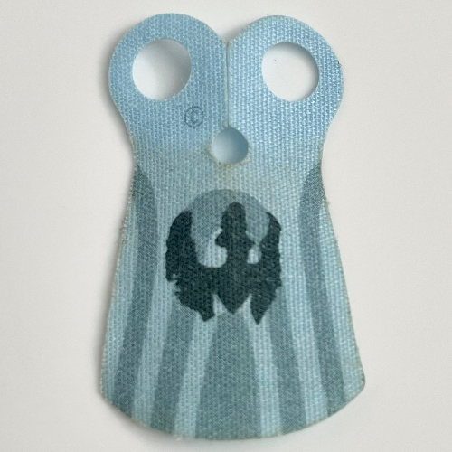 Cape, épaulière, long, motif imprimé Mandalorien (Neckwear Cape, Pauldron, Long, Mandalorian Print)