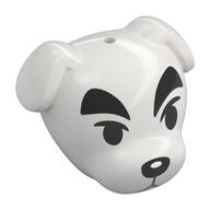Tête de minifigurine Spécial K.K. (Minifig Head Special K.K.)
