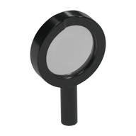 Visuel indicatif Rebrickable de Loupe avec cadre épais, poignée solide, motif de lentille transparent-claire (Equipment Magnifying Glass with Thick Frame, Solid Handle, Trans-Clear Lens Pattern)