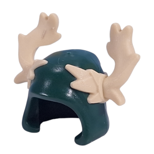 Visuel indicatif Rebrickable de Hotte et bois de beige (Hood and Tan Antlers Pattern)